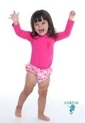 FRALDA DE PISCINA CEREJA TAM:18 MESES ECOEPLAY - AD baby | Roupas e Acessórios nacionais e importados