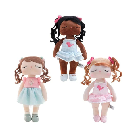 BONECA ANGELA CANDY E POPPY 33CM - METOO