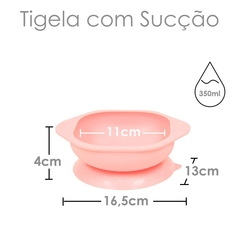 TIGELA COM SUCÇÃO PORQUINHA POKEY MARCUS & MARCUS - comprar online