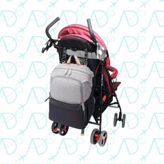 Imagem do Mochila de Maternidade Alexa Strap de Couro Laço Bebê