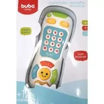 CONTROLE REMOTO MUSICAL BRANCO - SORTIDO BUBA
