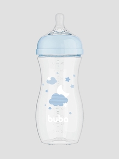 MAMADEIRA EASY FLOW NUVEM AZUL 330ML BUBA