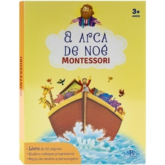LIVROS C/JOGOS MONTESSORI BIBLICO ARCA DE NOE TODOLIVROS