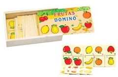 DOMINO MADEIRA 28PCS FRUTAS TOY MIX