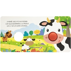 LIVRO APERTE MEU NARIZ SQUEAKY ANIMAIS DA FAZENDA na internet