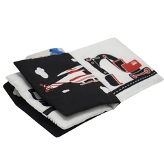 LIVRO DE PANO CONTRASTE COM CHOCALHO VEICULOS TODO LIVRO - AD baby | Roupas e Acessórios nacionais e importados