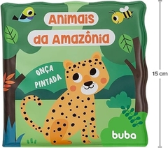 LIVRINHO DE BANHO ANIMAIS DA AMAZONIA BUBA - loja online