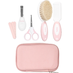 KIT CUIDADOS CERDAS NATURAIS C/ESTOJO ROSA BUBA - AD baby | Roupas e Acessórios nacionais e importados