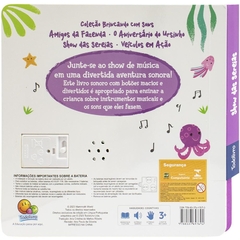 LIVRO BRINCANDO C/SONS SHOW DAS SEREIAS - comprar online