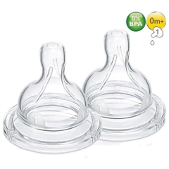 BICO DE MAMADEIRA ANTI-COLIC CLASSICA N.01 C/2 AVENT