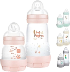 KIT MAMADEIRA EASY START ANTICOLICA 130ML E 260ML BICO 0 MAM