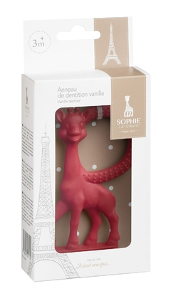 Mordedor Vanilla Sophie la girafe Vermelho - comprar online