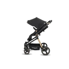 CARRINHO + BEBE CONFORTO TS ASTON + BASE LINE GOLD/PRETO PREMIUMBABY - AD baby | Roupas e Acessórios nacionais e importados