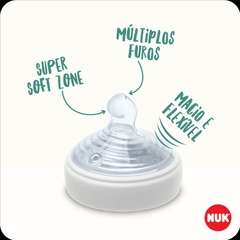 KIT 4 MAMADEIRAS STARTER SMART FLOW RECÉM NASCIDO NEUTRA NUK - comprar online