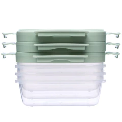 KIT 3 POTINHOS HERMETICOS VERDE BUBA - AD baby | Roupas e Acessórios nacionais e importados