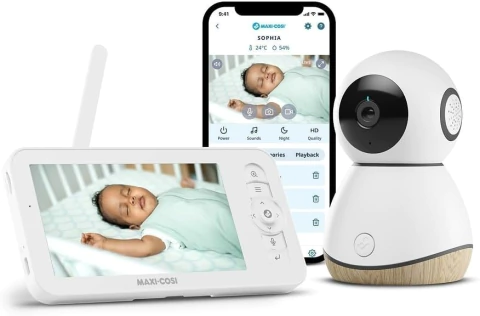 BABA ELETRONICA SEE PRO 360 C/TELA 5.0 CAMARA HD 2K MAXI COSI