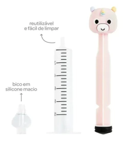 LAVADOR NASAL SERINGA BUBA ZOO UNICÓRNIO - BUBA na internet