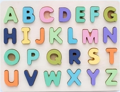 ENCAIXE DIVERTIDO LETRAS MDF UN SORTIDO TOY MIX