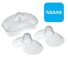 PROTETOR DE SEIOS MAM NIPPLE SHIELDS - TAM 02 - GRANDE