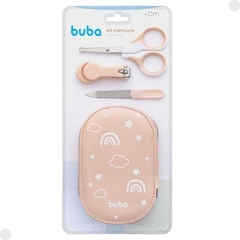 KIT MANICURE COM ESTOJO ROSA BUBA - AD baby | Roupas e Acessórios nacionais e importados