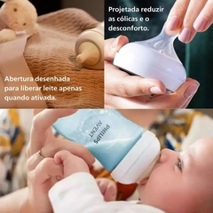 KIT 03 MAMADEIRA PETALA 3.0 125/260/330ML AZUL AVENT - AD baby | Roupas e Acessórios nacionais e importados