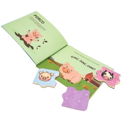 LIVRO C/QUEBRA CABEÇA 2 ANOS FAZENDA TODOLIVRO - AD baby | Roupas e Acessórios nacionais e importados