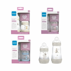 KIT MAMADEIRA EASY START ANTICOLICA 130ML E 260ML BICO 0 MAM - comprar online