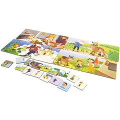 Imagem do LIVRO C/JOGO MONTESSORI CLASSICOS JOAO E O PE DE FEIJAO TODOLIVRO