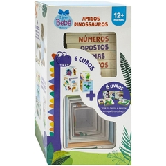 LIVRO AMIGOS DINOSSAUROS (LIVRINHOS+BLOQUINHOS) TODO LIVRO