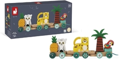 TREM MONTAVEL PARA PASSEAR 11 PECAS TROPIK - JANOD - comprar online