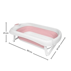 BANHEIRA DOBRAVEL ROSA BUBA - comprar online