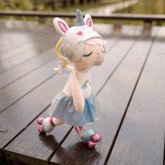 BONECA ANGELA UNICORNIO PATINADORA 33CM - METOO - comprar online
