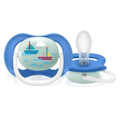 CHUPETA ULTRA AIR UNITARIA MENINO BARCOS 6-18M AVENT PHILIPS