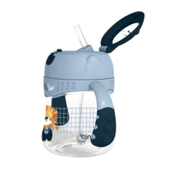 COPO TRITAN COM CANUDO LEAO LUCK CLINGO - comprar online