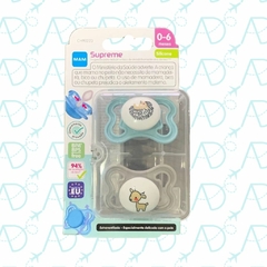 CHUPETA SUPREME 0-6 MESES EMBALAGEM DUPLA MAM - AD baby | Roupas e Acessórios nacionais e importados