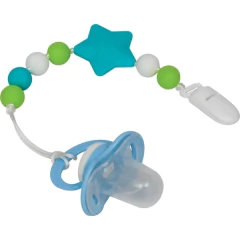 PRENDEDOR DE CHUPETA EM SILICONE ESTRELA BUBA - comprar online