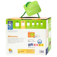 LIVRO C/JOGO MEMORIA 2 ANOS ALIMENTOS TODOLIVRO - comprar online