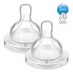 BICO DE MAMADEIRA ANTI-COLIC CLASSICA N.03 C/2 AVENT