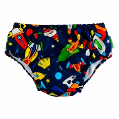 FRALDA DE PISCINA FOGUETE TAM:06 MESES ECOEPLAY