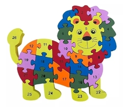 QUEBRA-CABECA MDF UN LEAO TOY MIX