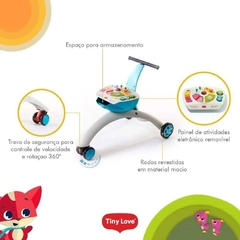 ANDADOR E TRICICLO 5 EM 1 AZUL TINY LOVE - loja online