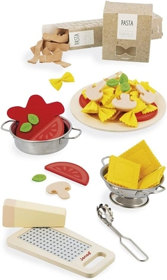 CONJUNTO MINI CHEF ITALIANO MASSAS COM 30 PECAS JANOD - loja online