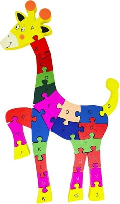 QUEBRA-CABECA MDF GIRAFA TOY MIX - comprar online