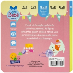 LIVRO PRIMEIRAS PALAVRAS DO BEBE ROSA TODOLIVRO - comprar online