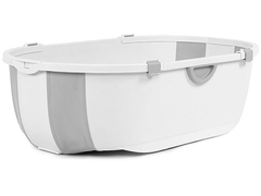 BANHEIRA RETRATIL OASIS SF1 WHITE & GREY - AD baby | Roupas e Acessórios nacionais e importados