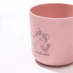 KIT ALIMENTACAO INFANTIL SUSTENTAVEL COM 5 PECAS ROSA - PETIT PIA - AD baby | Roupas e Acessórios nacionais e importados