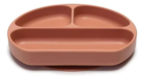 PRATO SILICONE DIVISORIAS TERRACOTA INFANTI