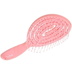 ESCOVA DE CABELO ROSA BUBA
