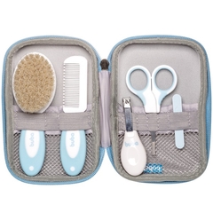 KIT CUIDADOS CERDAS NATURAIS C/ESTOJO AZUL BUBA na internet