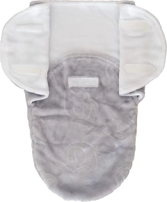 SACO DE DORMIR BABY SUPER SOFT CINZA BUBA - comprar online
